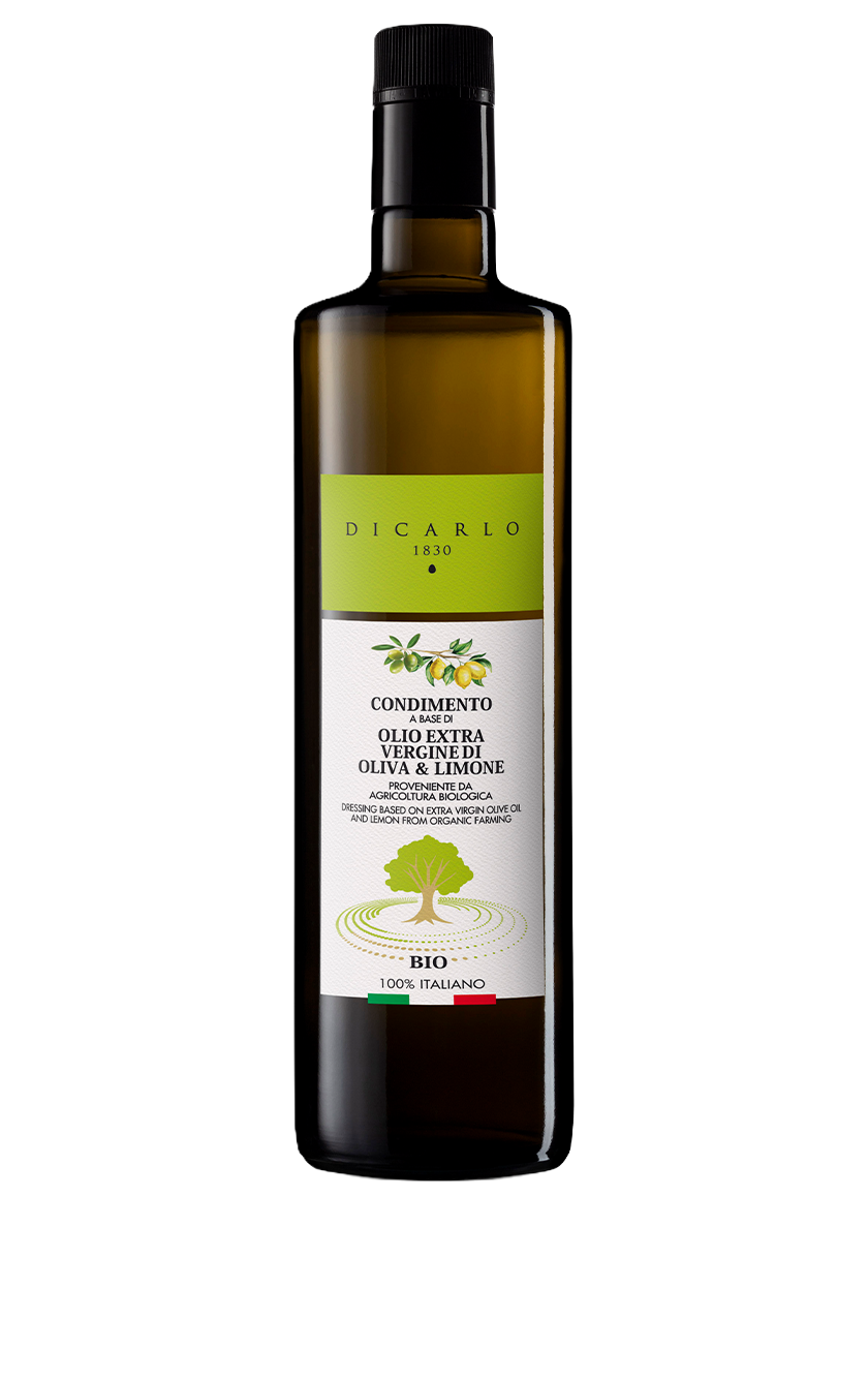 Olio Extra Vergine di Oliva, Aromi e Limoni Freschi 750ml