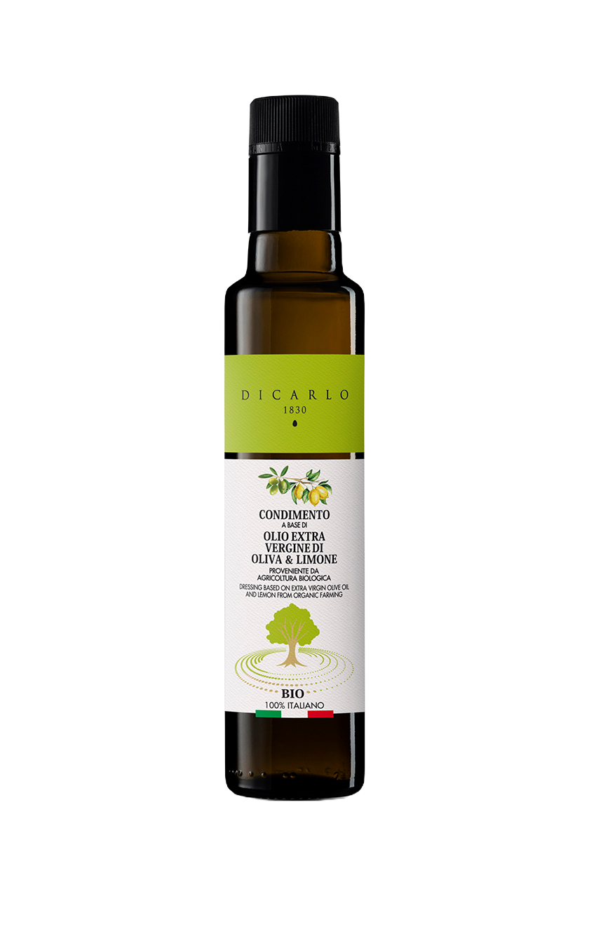 Olio Extra Vergine di Oliva, Aromi e Limoni Freschi 250ml